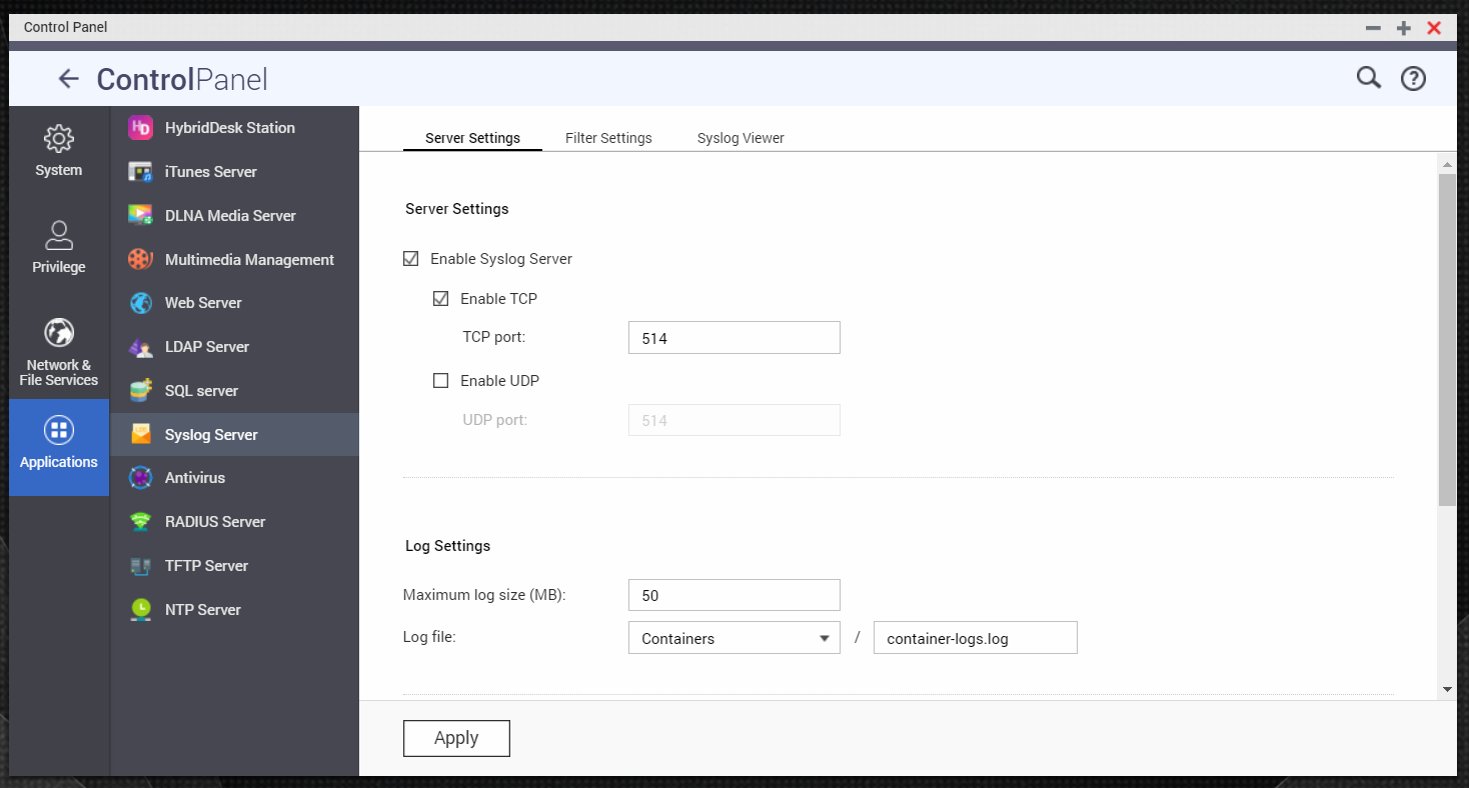 QNAP Syslog Server